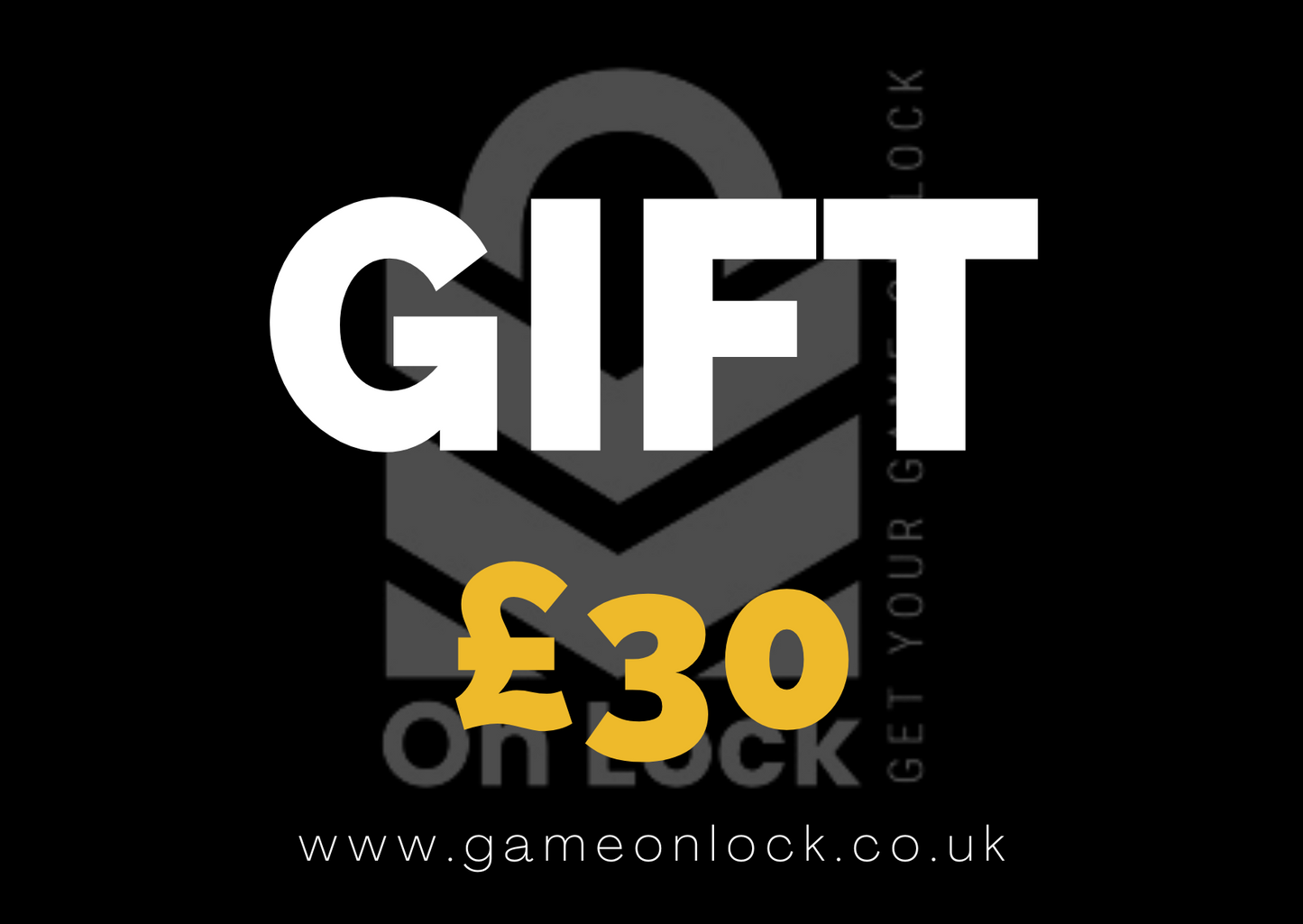 Game On Lock Digital Gift Cards